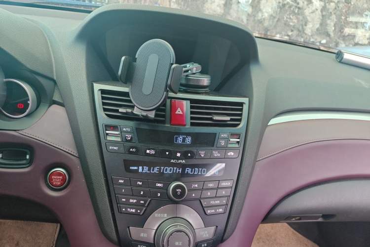 Used Acura ZDX 2012 3.7 Standard Edition Audio And AC Panel