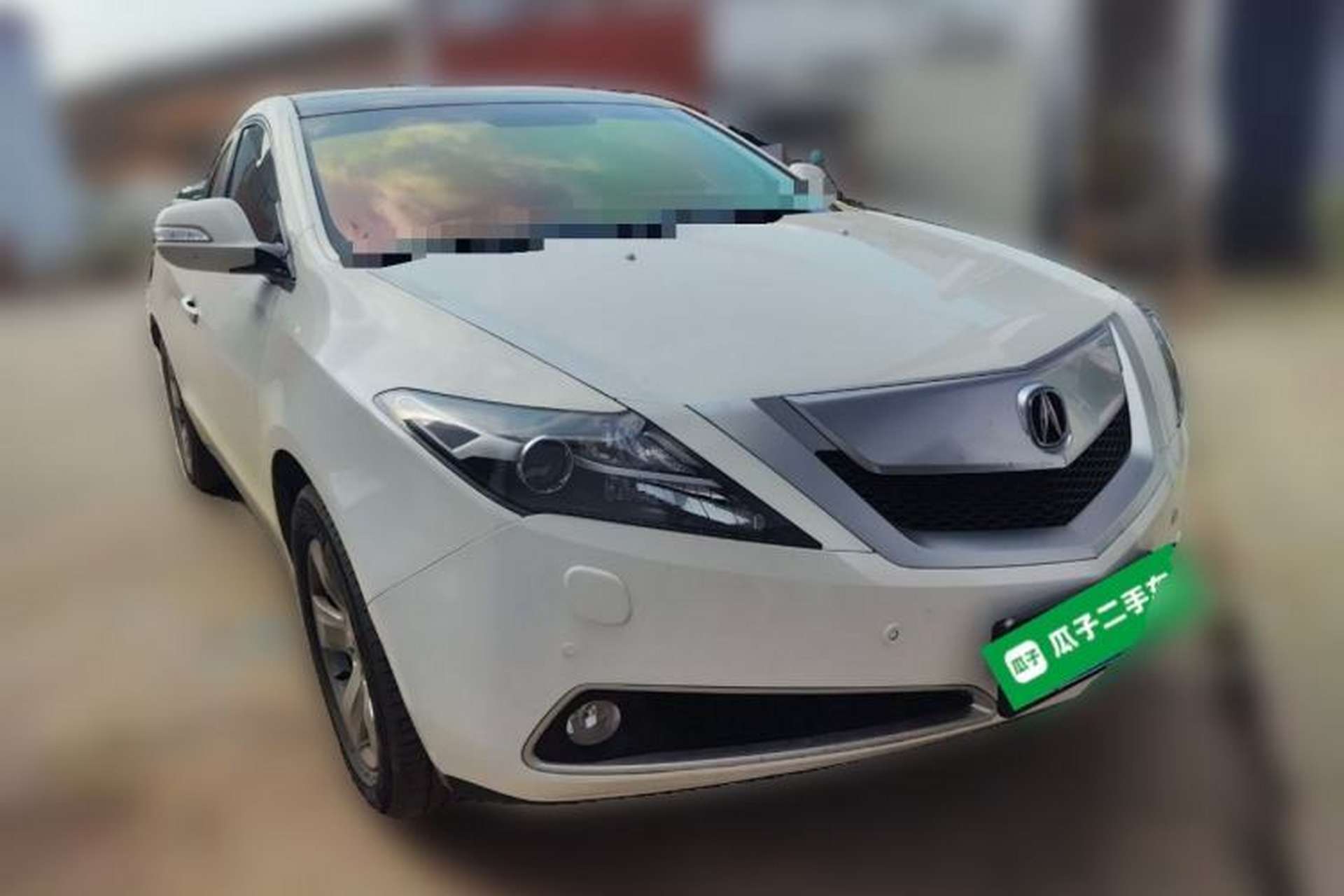Used Acura ZDX 2012 3.7 Standard Edition Front Right 45 Deg