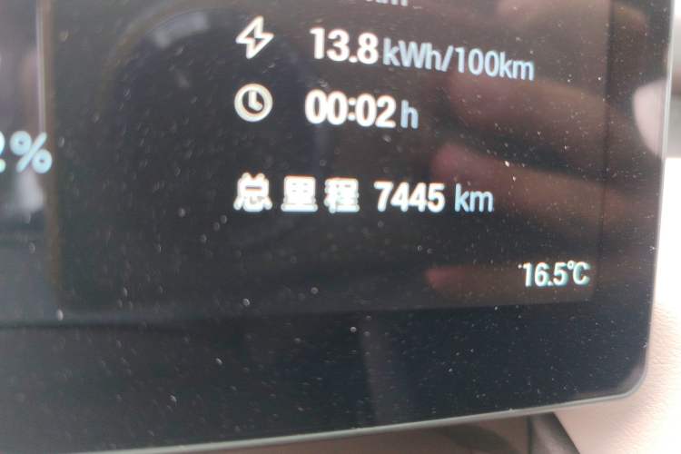 Used AION UT Super 2026 Model: Standard Edition Odometer Close Up