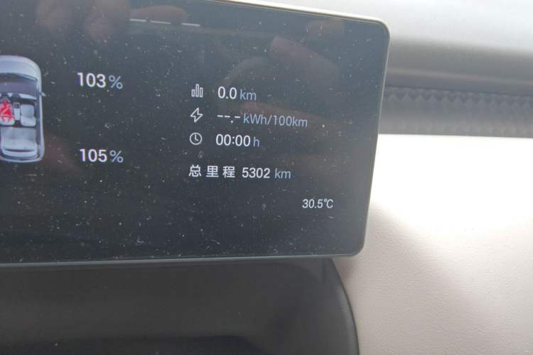 Used AION UT Super 2026 Model: Assault Edition Odometer Close Up