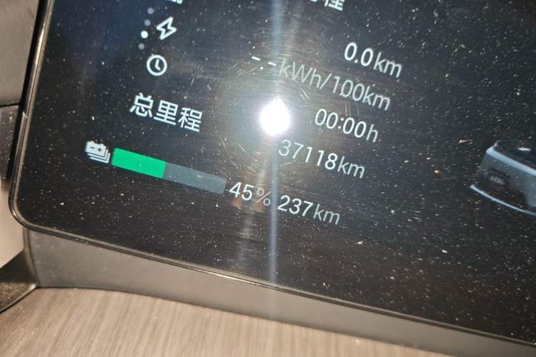 Used AION i60 2026 Model 530 Standard Edition Odometer Close Up