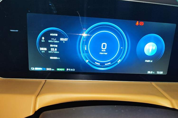 Used AION LX 2019 80D Instrument Cluster