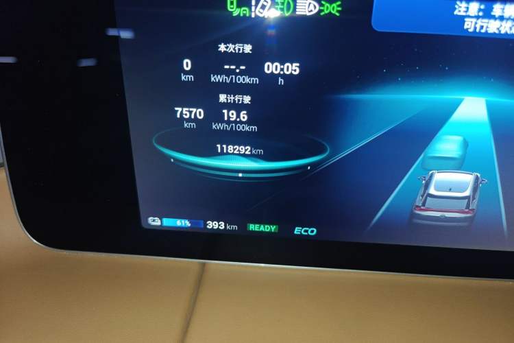 Used AION LX 2019 80 Odometer Close Up