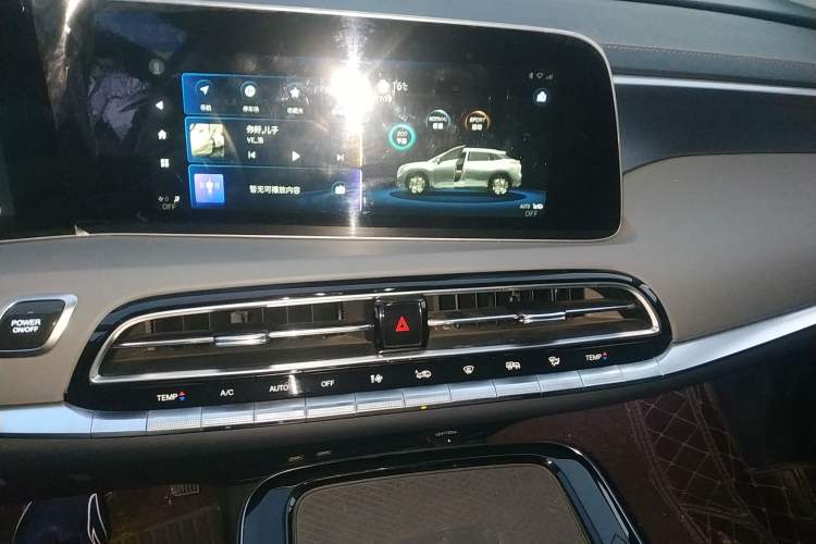 Used AION LX 2019 70 Audio And AC Panel