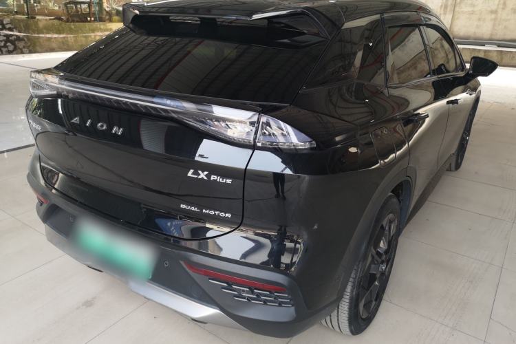 Used AION LX 2022 Plus 80D Flagship Edition Rear Right 45 Deg