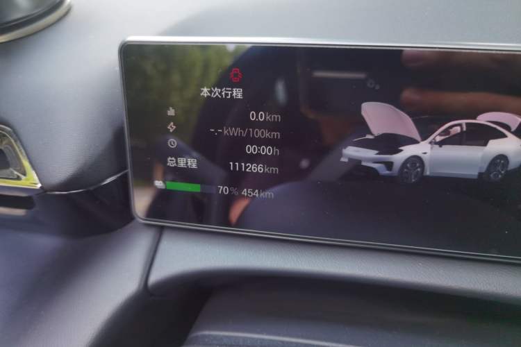 Used AION RT 2025 650 Zhijihao Edition Odometer Close Up