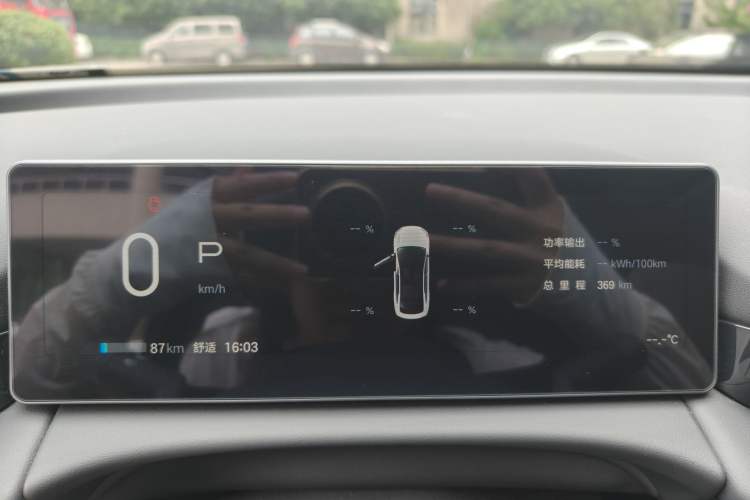 Used AION RT 2025 650 LiDAR Edition Odometer Close Up