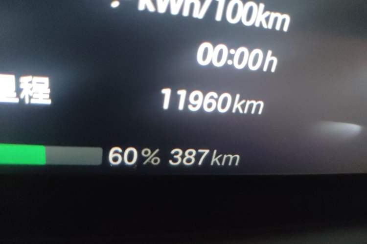 Used AION RT 2025 650 LiDAR Edition Odometer Close Up