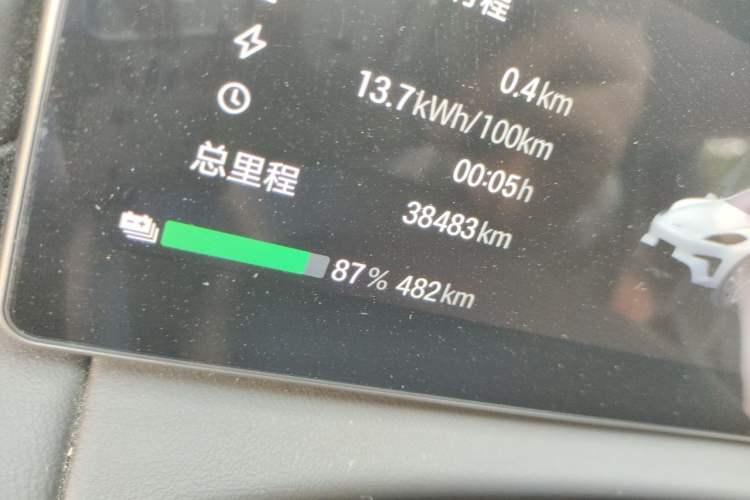 Used AION RT 2025 650 Zhijihao Edition Odometer Close Up