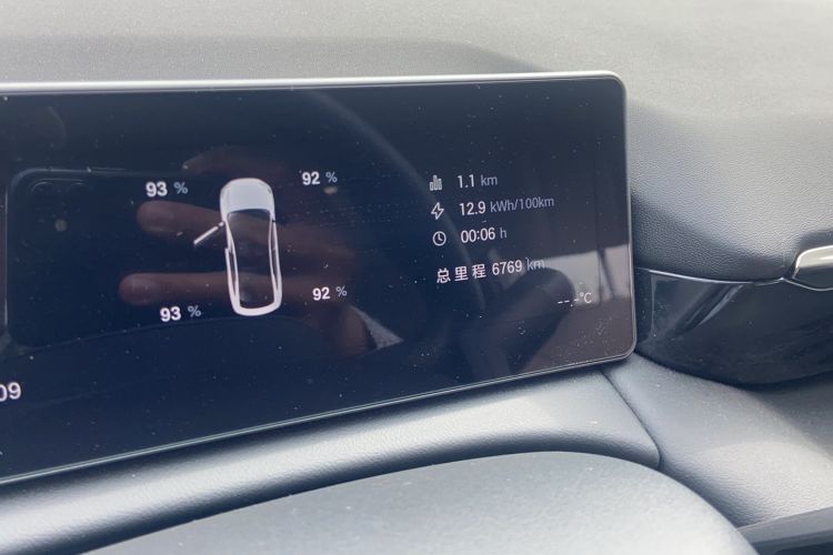 Used AION RT 2025 650 LiDAR Edition Odometer Close Up