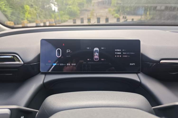 Used AION RT 2025 650 LiDAR Edition Odometer Close Up