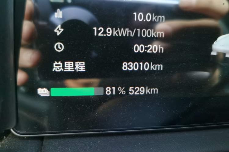 Used AION RT 2025 650 Zhijihao Edition Odometer Close Up