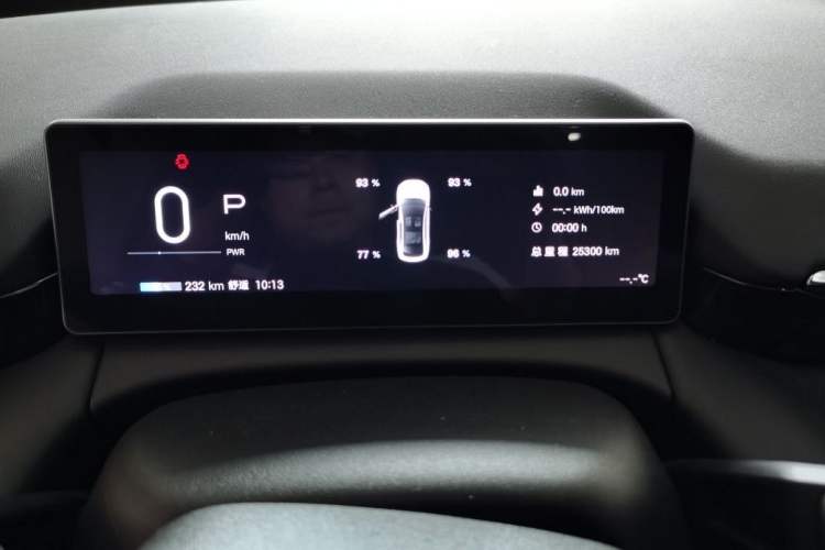 Used AION RT 2025 520 Smart Luxury Edition Odometer Close Up