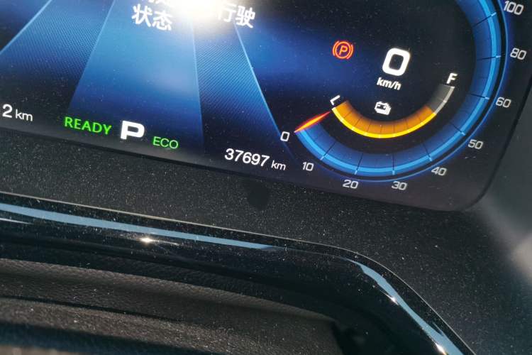 Used AION S 2020 Meizu 630 Safe Smart Driving Edition Odometer Close Up