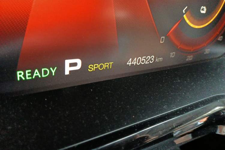 Used AION S 2019 Meizu Evo 630 Odometer Close Up