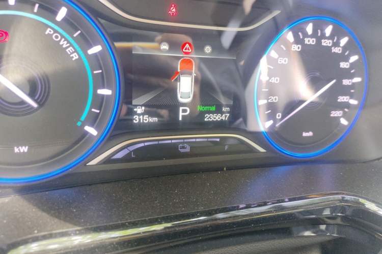 Used AION S 2019 Meizu 530 Odometer Close Up