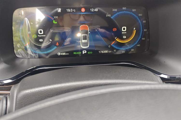 Used AION S 2019 Max 630 Odometer Close Up