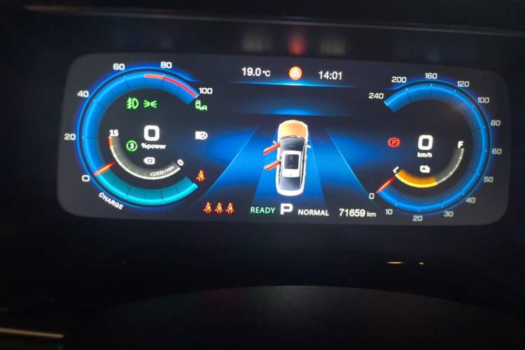 Used AION S 2019 Max 630 Instrument Cluster