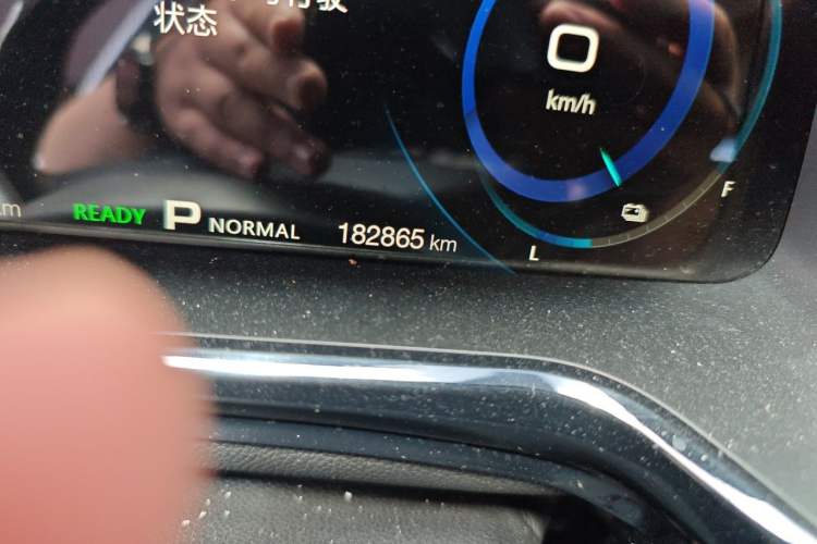 Used AION S 2019 Meizu Evo 630 Odometer Close Up