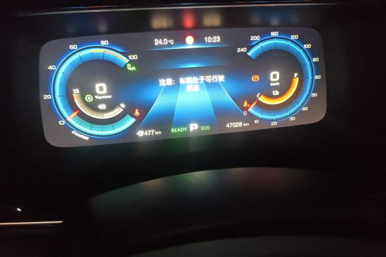 Used AION S 2019 Max 630 Odometer Close Up
