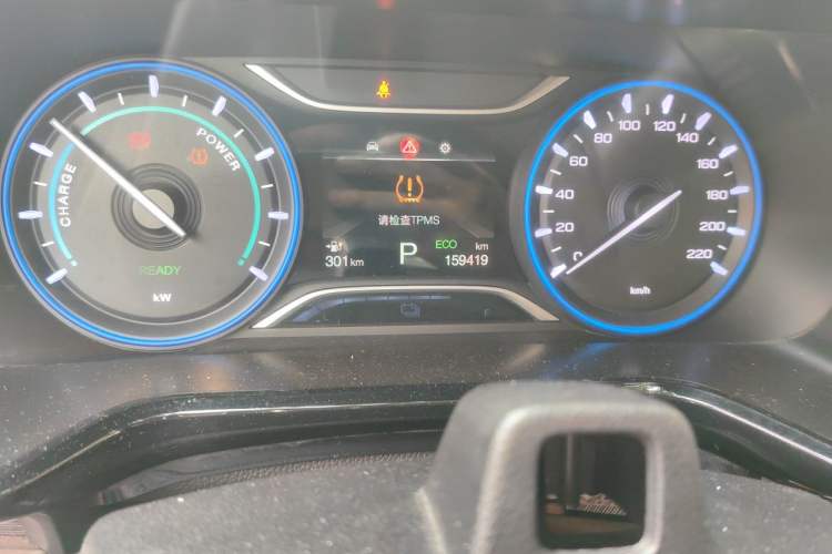 Used AION S 2019 Xuan 530 Odometer Close Up