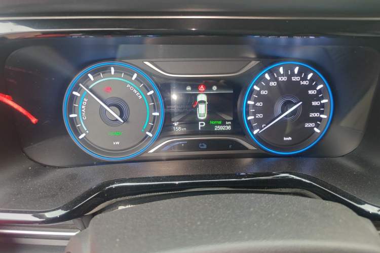 Used AION S 2019 Xuan 630 Odometer Close Up