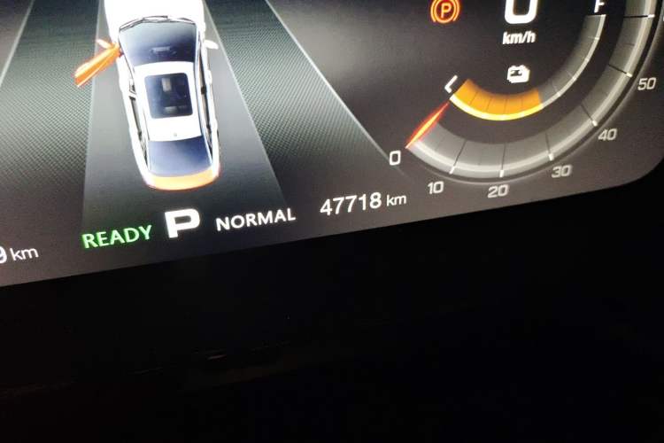 Used AION S 2019 Meizu Evo 630 Odometer Close Up