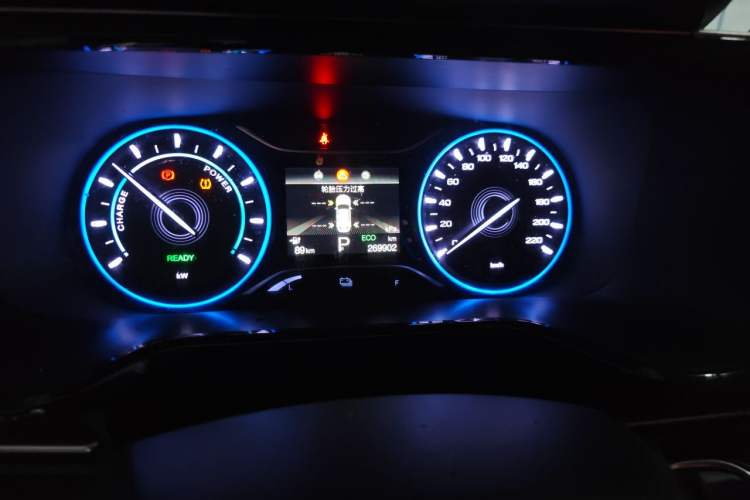 Used AION S 2019 Xuan 630 Odometer Close Up