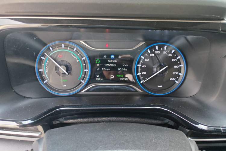 Used AION S 2019 Xuan 630 Odometer Close Up