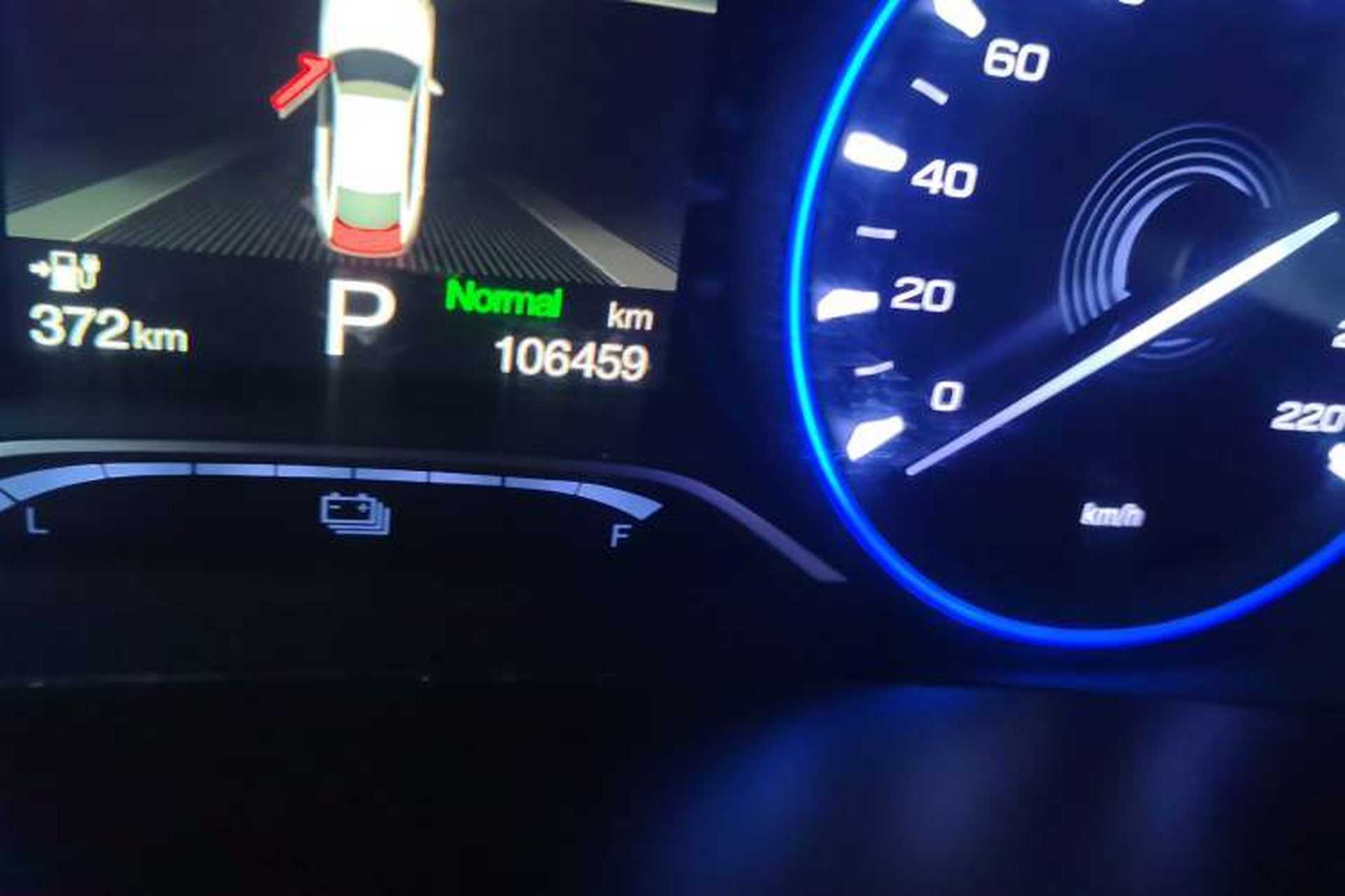 Used AION S 2019 Xuan 530 Odometer Close Up