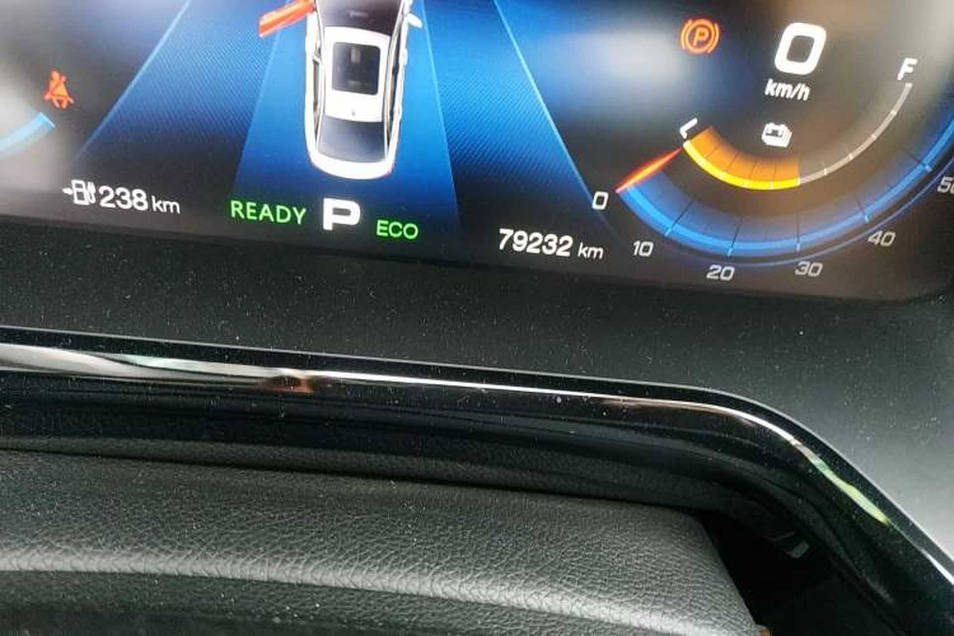 Used AION S 2019 Meizu Evo 630 Odometer Close Up