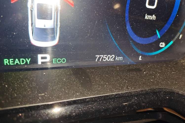 Used AION S 2019 Meizu Evo 530 Odometer Close Up