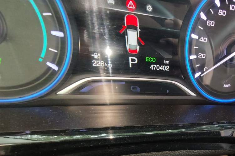 Used AION S 2019 Xuan 630 Odometer Close Up