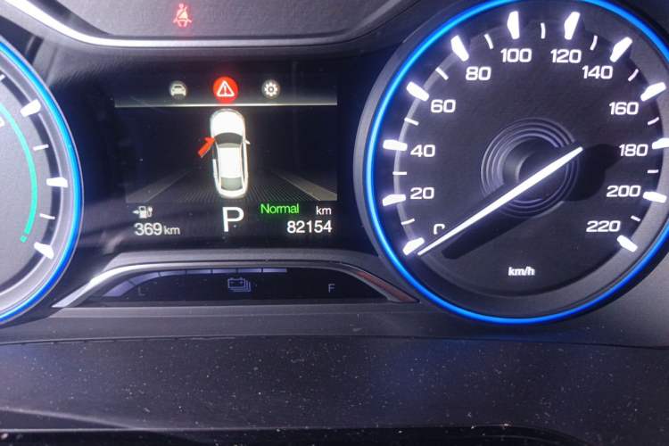 Used AION S 2019 Meizu 630 Odometer Close Up
