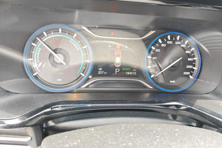 Used AION S 2019 Xuan 530 Odometer Close Up