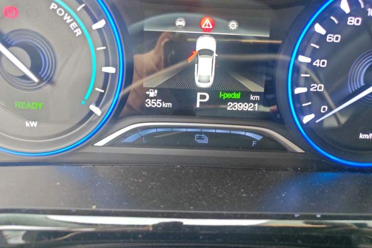Used AION S 2019 Xuan 530 Odometer Close Up