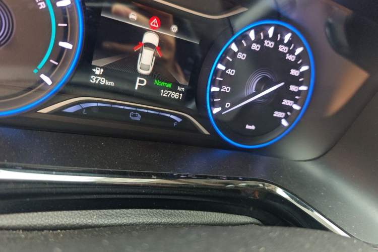 Used AION S 2019 Xuan 530 Odometer Close Up