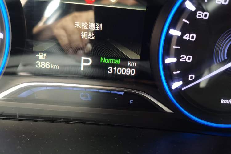 Used AION S 2019 Xuan 630 Odometer Close Up