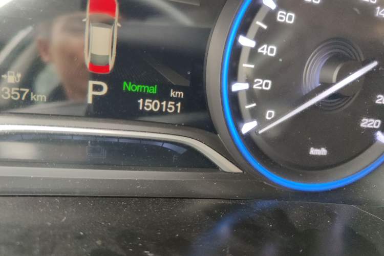 Used AION S 2019 Xuan 530 Odometer Close Up