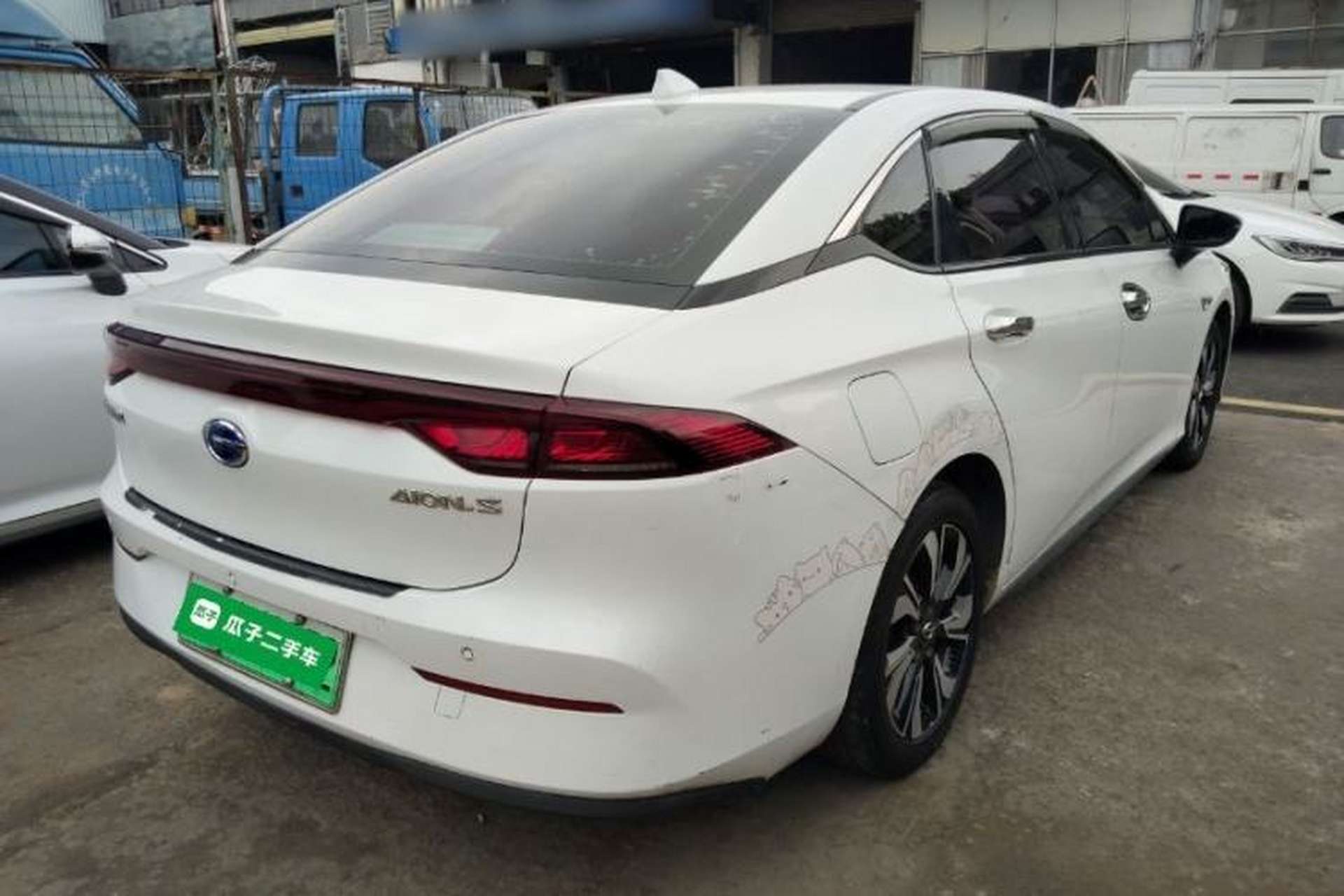 Used AION S 2019 Meizu 630 Safety Smart Drive Edition Rear Right 45 Deg