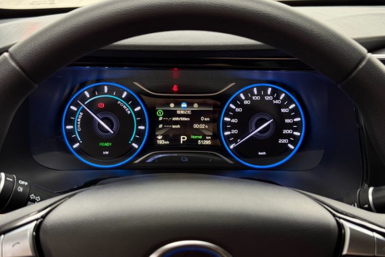 Used AION S 2020 Meizu 580 Odometer Close Up