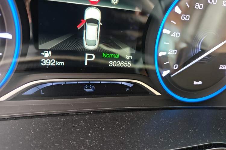 Used AION S 2020 Meizu 580 Odometer Close Up
