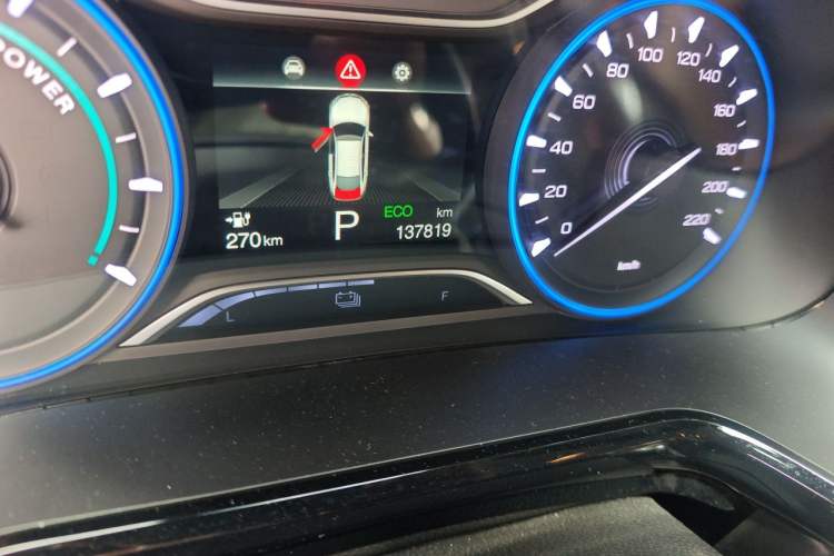 Used AION S 2020 Meizu 580 Odometer Close Up