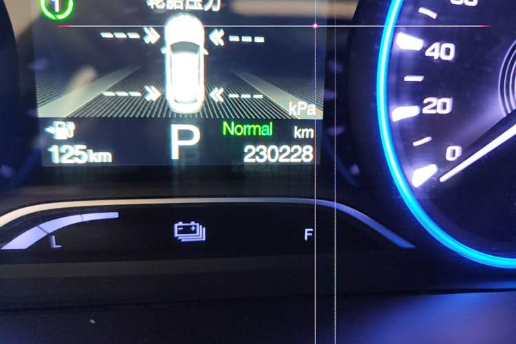 Used AION S 2020 Meizu 580 Odometer Close Up
