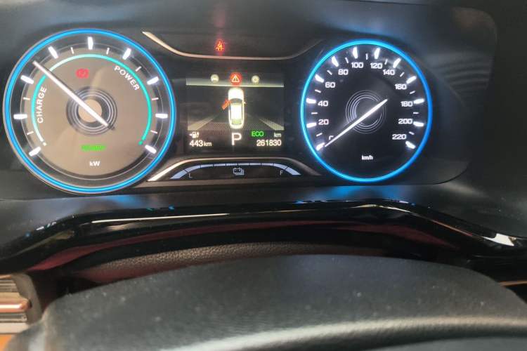 Used AION S 2020 Meizu 580 Odometer Close Up