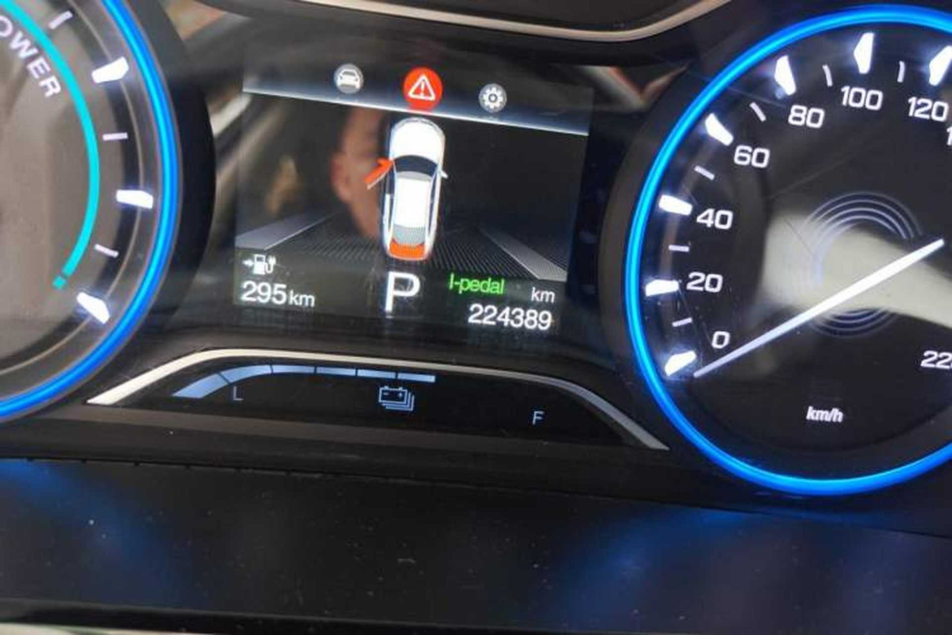 Used AION S 2020 Meizu 580 Odometer Close Up