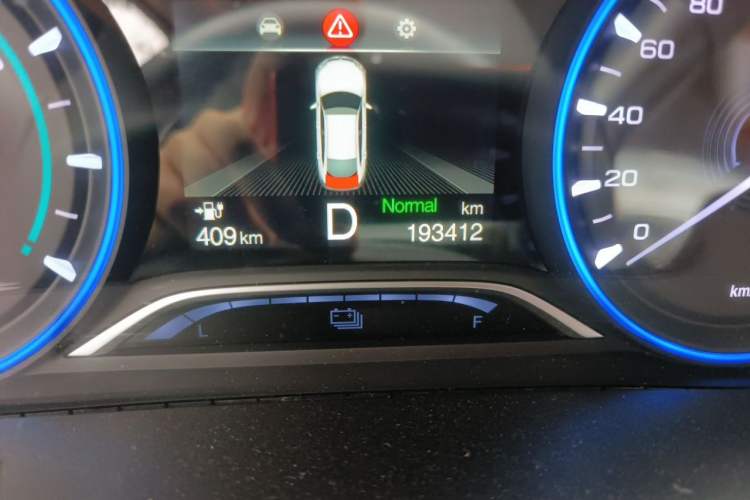 Used AION S 2020 Meizu 580 Pio Odometer Close Up