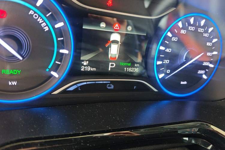 Used AION S 2020 Meizu 580 Odometer Close Up