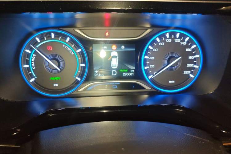 Used AION S 2020 Meizu 580 Odometer Close Up