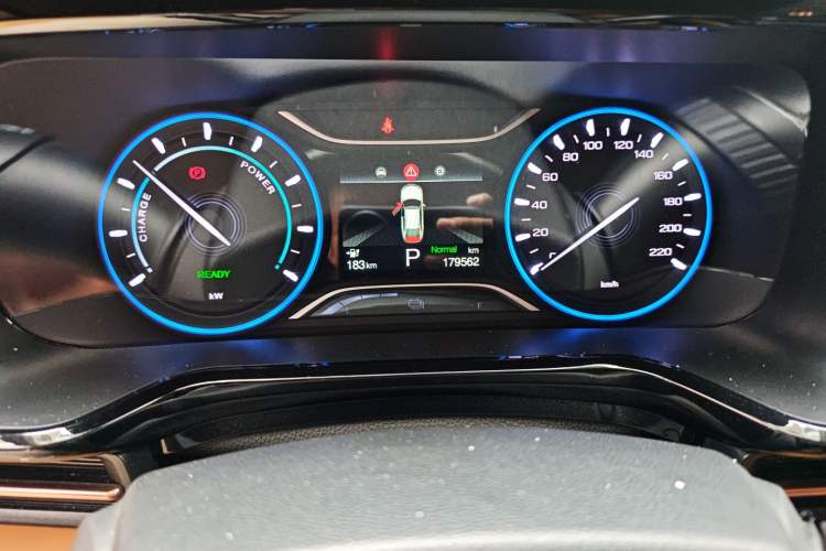 Used AION S 2020 Meizu 580 Odometer Close Up